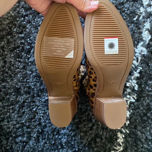 UGG Leopard Ankle Booties • NEW - Picture 8 of 9